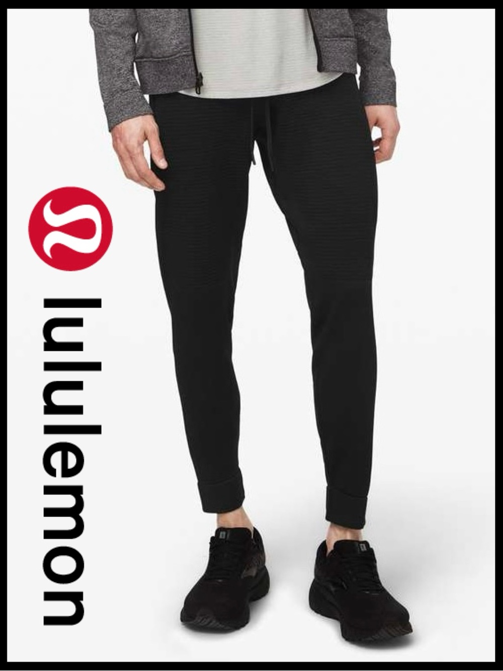 Lululemon Engineered Warmth Men’s Jogger
Black / Black Size (M) Like NEW